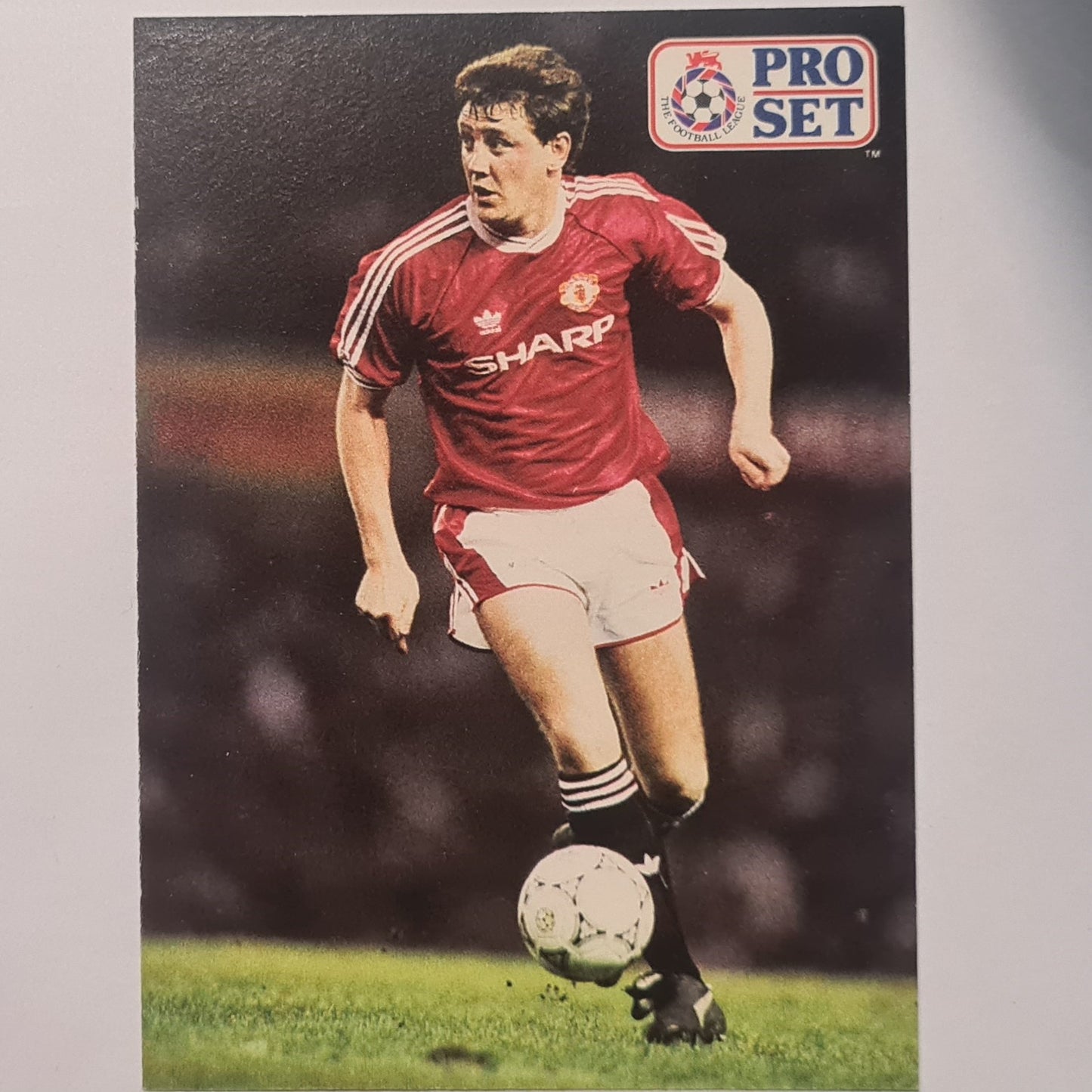 Steve Bruce 1991-92 Pro Set Football League Soccer #64 Manchester United Case Fresh Sleeved stunning example
