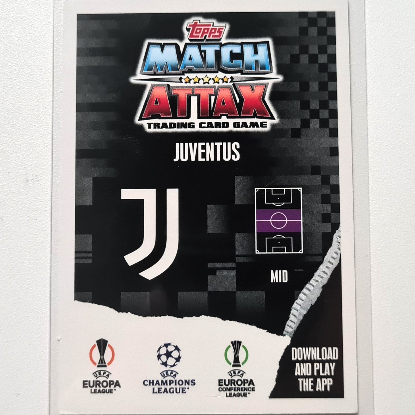 Manuel Locatelli 2023/24 Topps Match Attax #479 Heritage foil Soccer football Juventus Mint sleeved