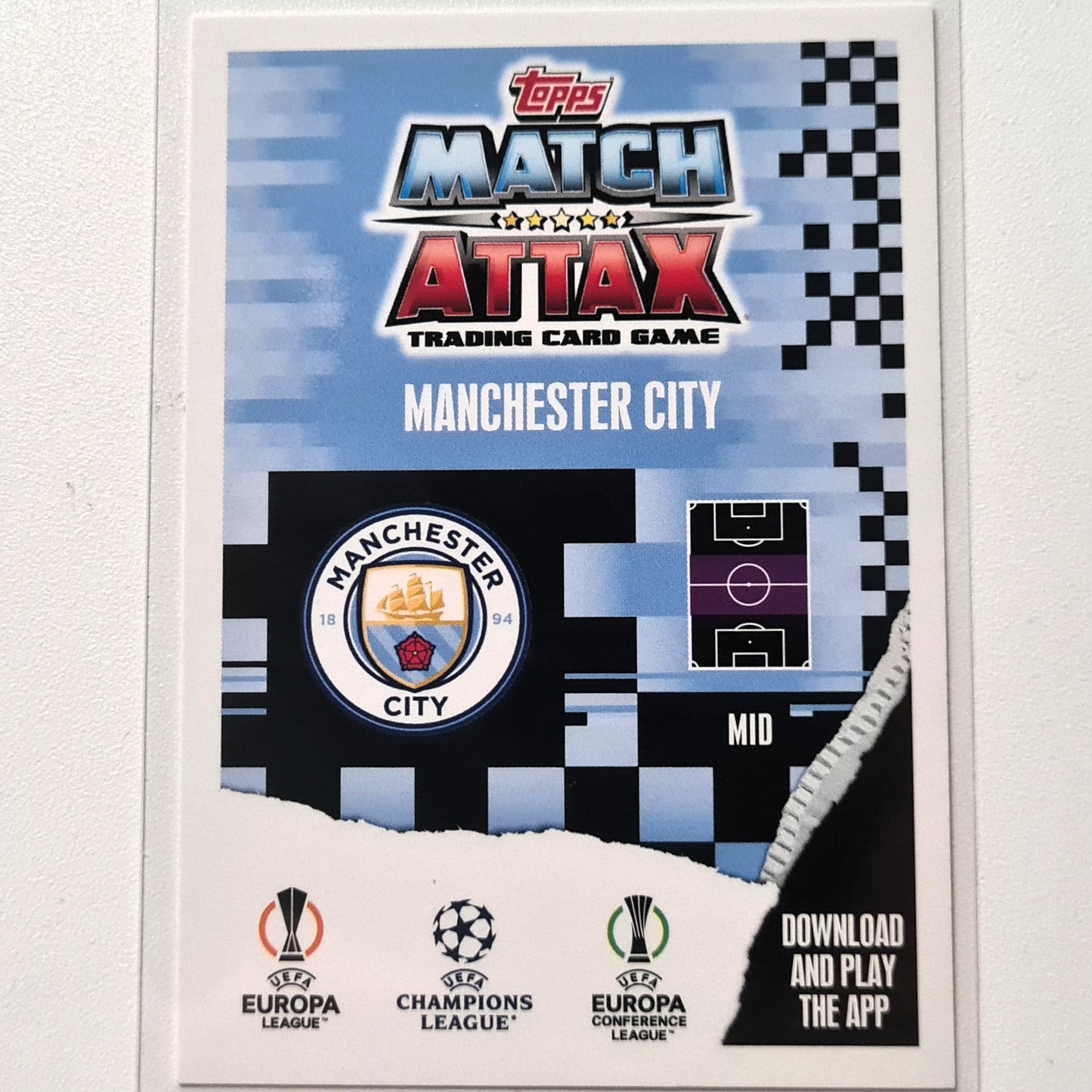 Jack Grealish 2023/24 Topps Match Attax #25 Soccer football Manchester City Mint sleeved