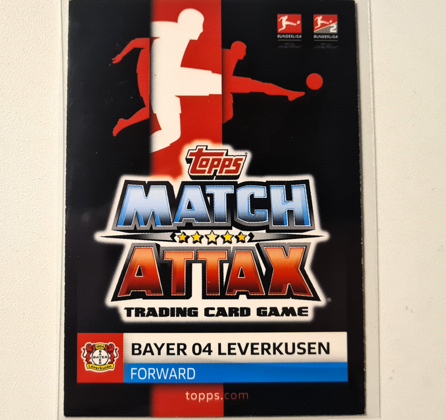 Kevin Volland 2019-20 Topps Match Attax Man of the Match #225 Fußball Fußball Bayer Leverkusen Sehr gute Ärmel