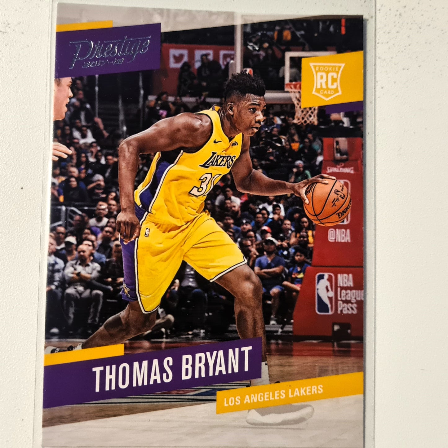 Thomas Bryant 2017-18 Panini Prestige Rookie RC #105 NBA Basketball LA Lakers Excellent sleeved