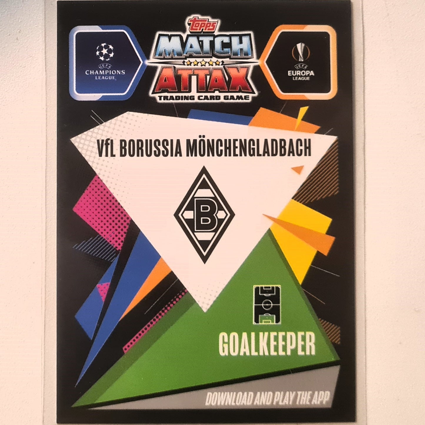 Yann Sommer 2020-21 Topps Match Attax Star Player SP13 Soccer Football Borussia Monchengladbach Excellent Sleeved
