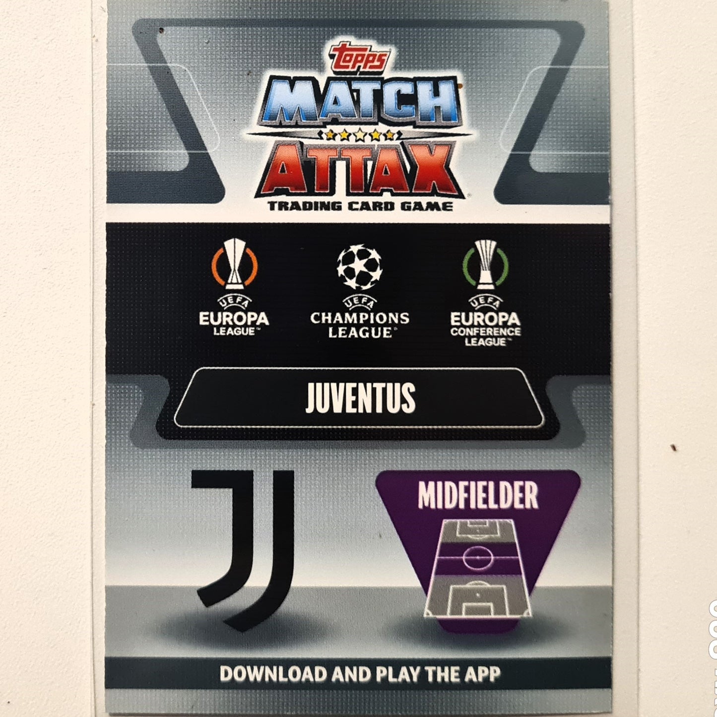 Federico Chiesa 2021-22 Topps Match Attax Man of the match #412 Soccer Football Juventus Excellent Sleeved
