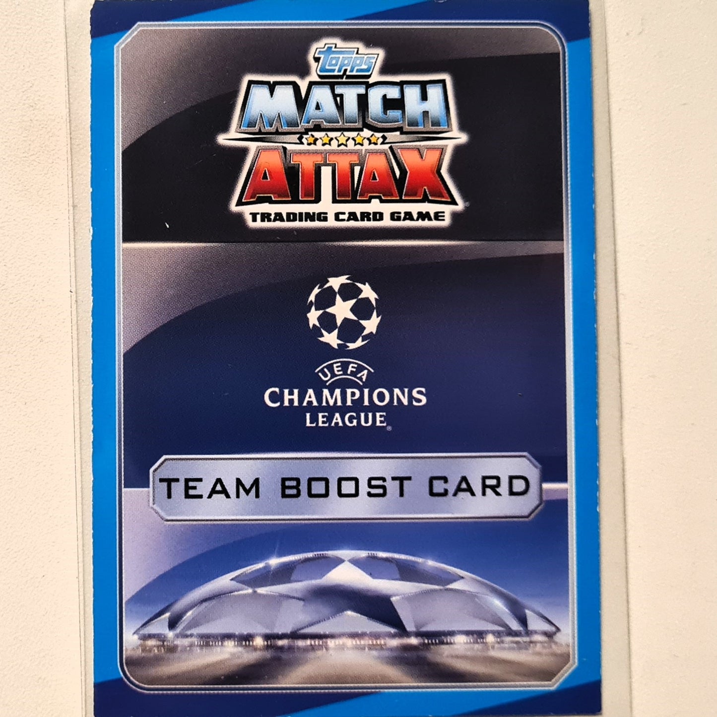 Leicester City club crest 2016-17 Topps Match Attax Star Player Holo LEI 1 Soccer Football Swansea good Sleeved
