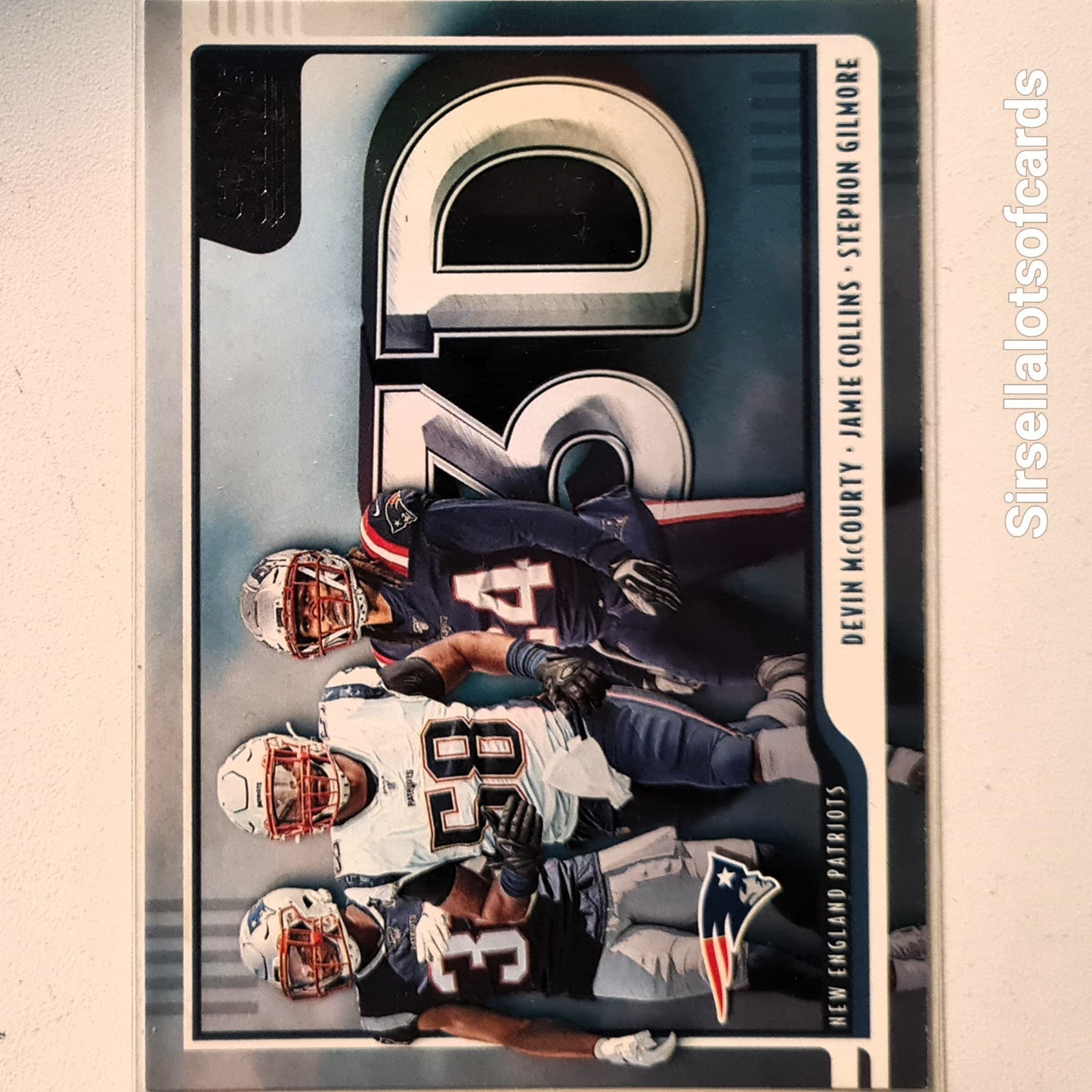 Devin McCourty 2020 Panini Score 3D Insert NFL 3D-SJD American Football New England Patriots Excellent sleeved