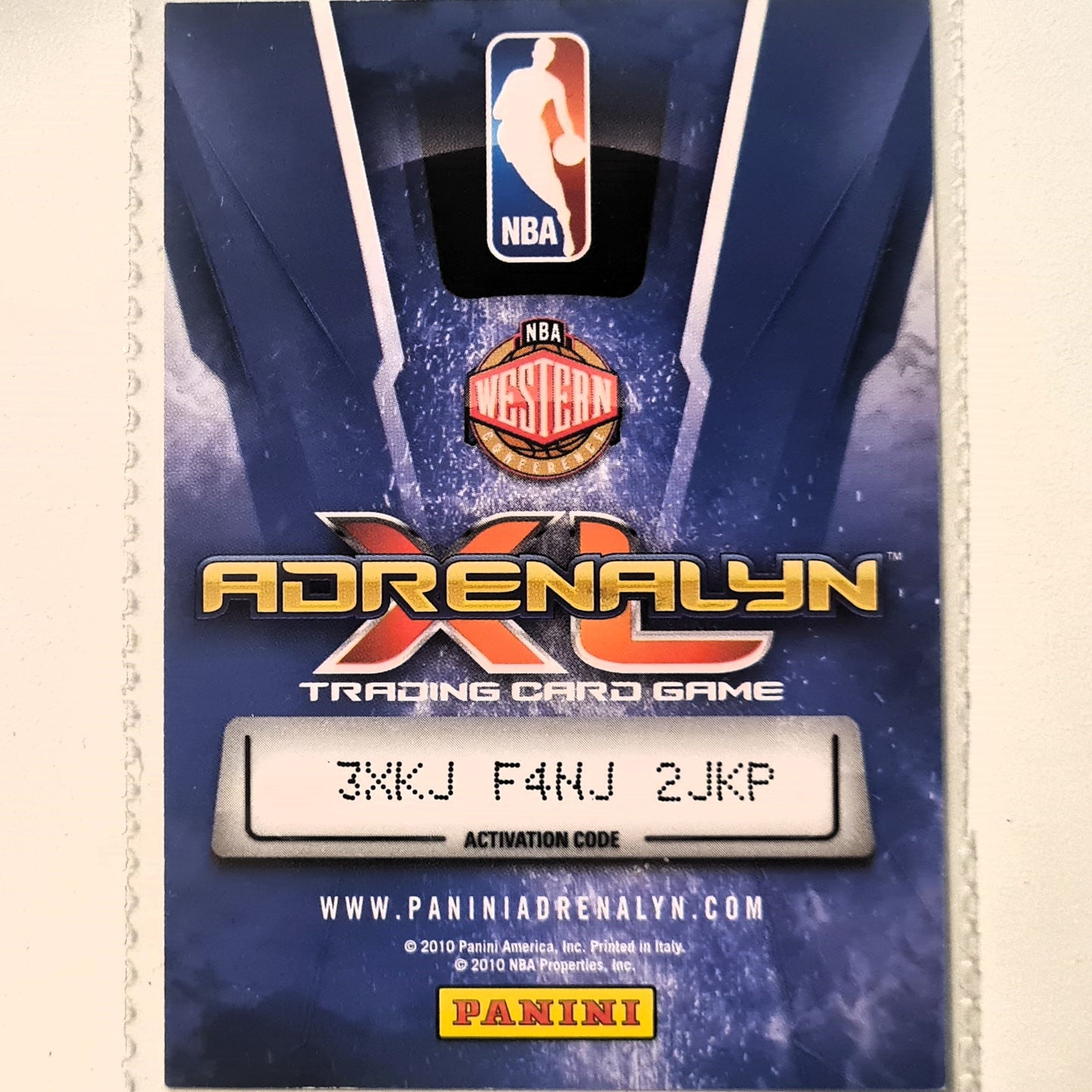 Carmelo Anthony 2010-11 Panini Adrenalyn XL #53 NBA Basketball Denver Nuggets very good sleeved