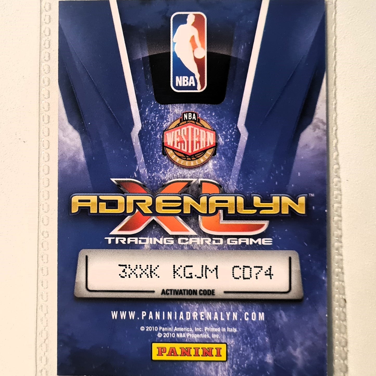 Marcus Camby 2010-11 Panini Adrenalyn XL #78 NBA Basketball Portland Trail Blazers very good sleeved