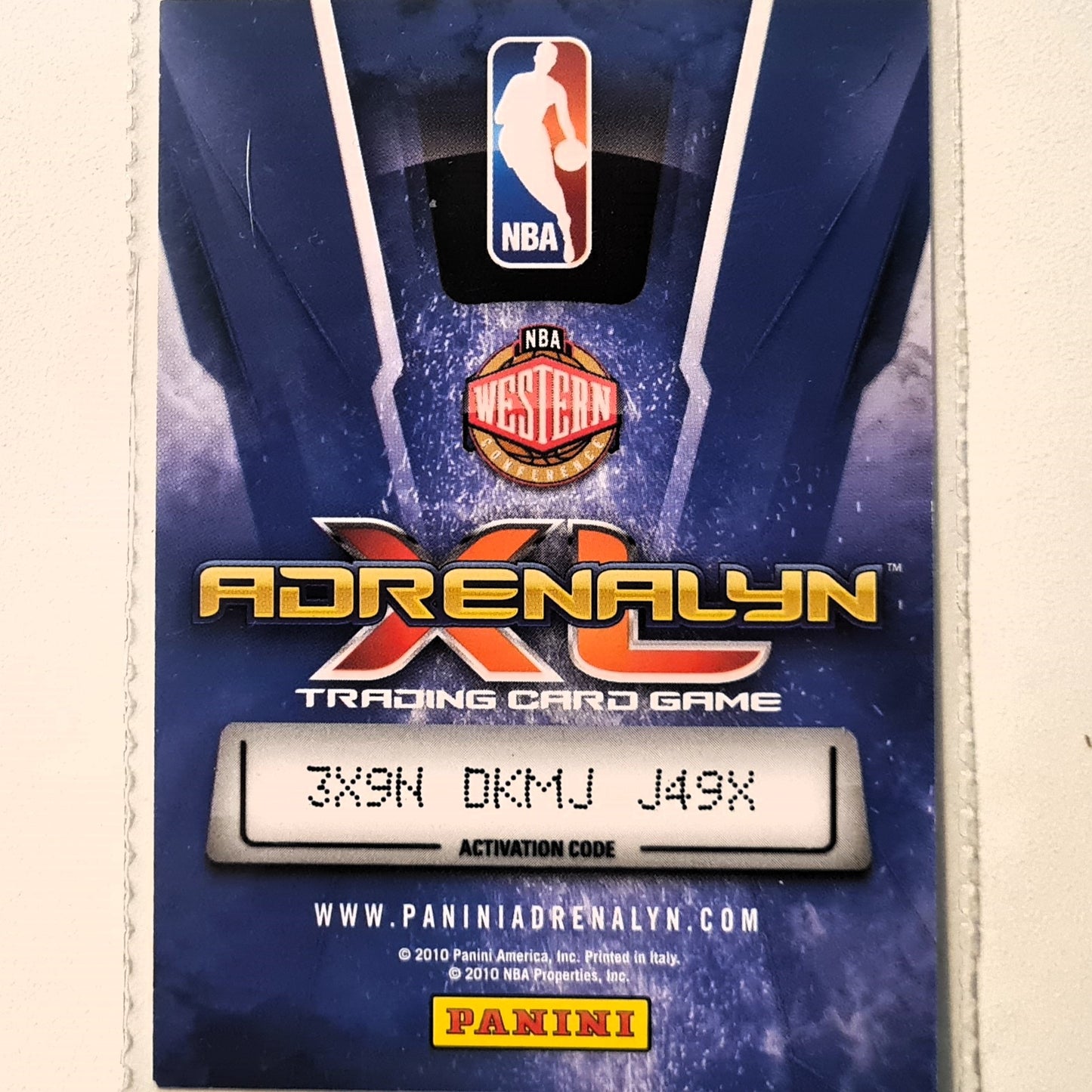 Martell Webster 2010-11 Panini Adrenalyn XL #66 NBA Basketball Minnesota Timberwolves very good sleeved