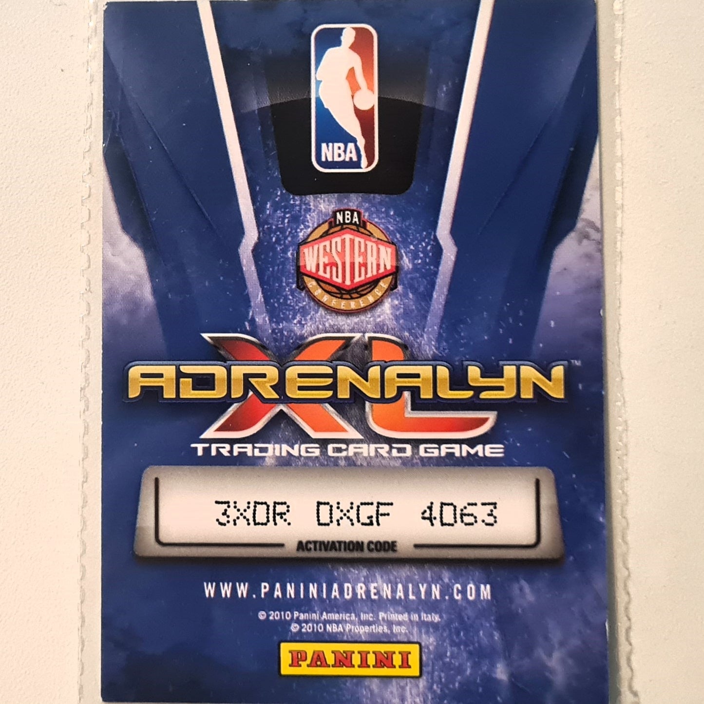 Pau Gasol 2010-11 Panini Adrenalyn XL #127 NBA Basketball LA Lakers fair sleeved