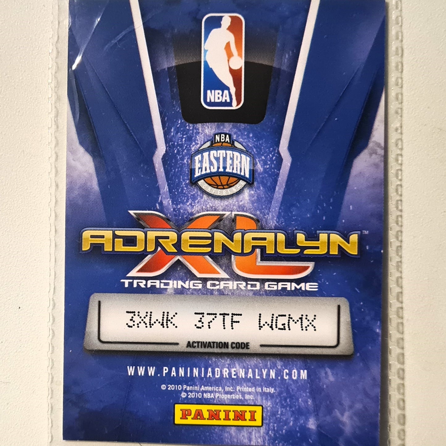 Ryan Hollins 2010-11 Panini Adrenalyn XL #220 NBA Basketball Cleveland Cavaliers very good sleeved
