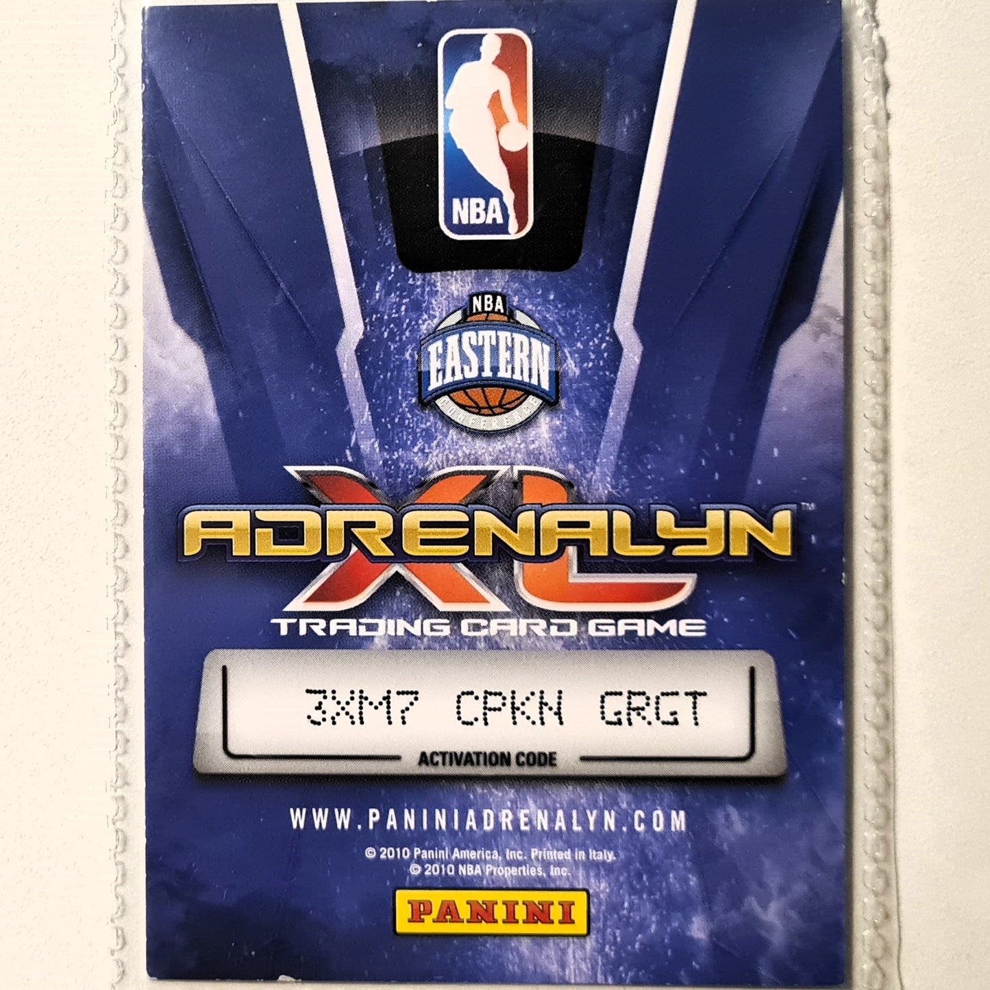 Kevin Seraphin 2010-11 Panini Adrenalyn XL Rookie RC #298 NBA Basketball Washington Wizards very good sleeved