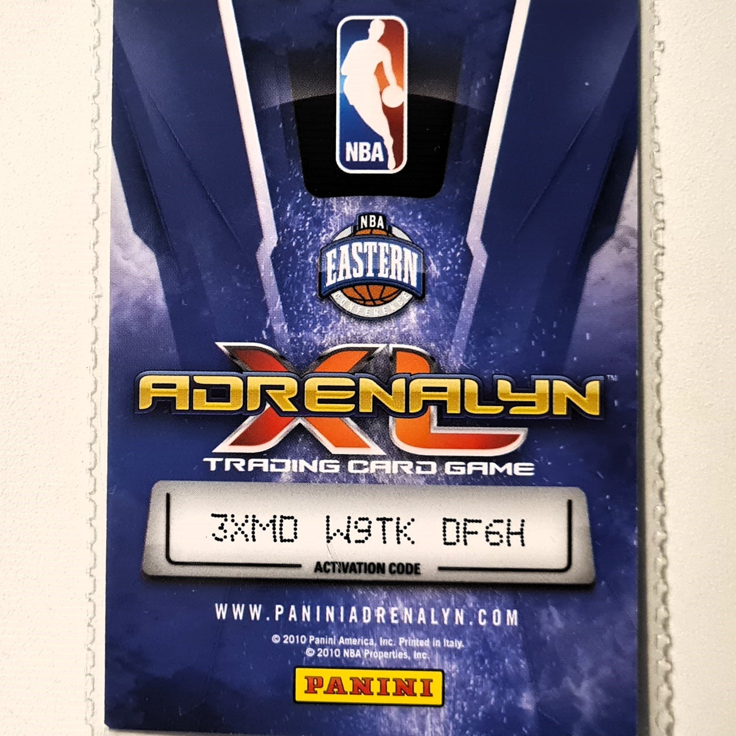 JaVale McGee 2010-11 Panini Adrenalyn XL #295 NBA Basketball Washington Wizards very good sleeved