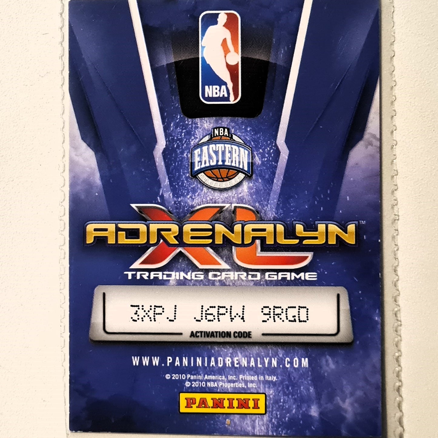 Gilbert Arenas 2010-11 Panini Adrenalyn XL #293 NBA Basketball Washington Wizards very good sleeved
