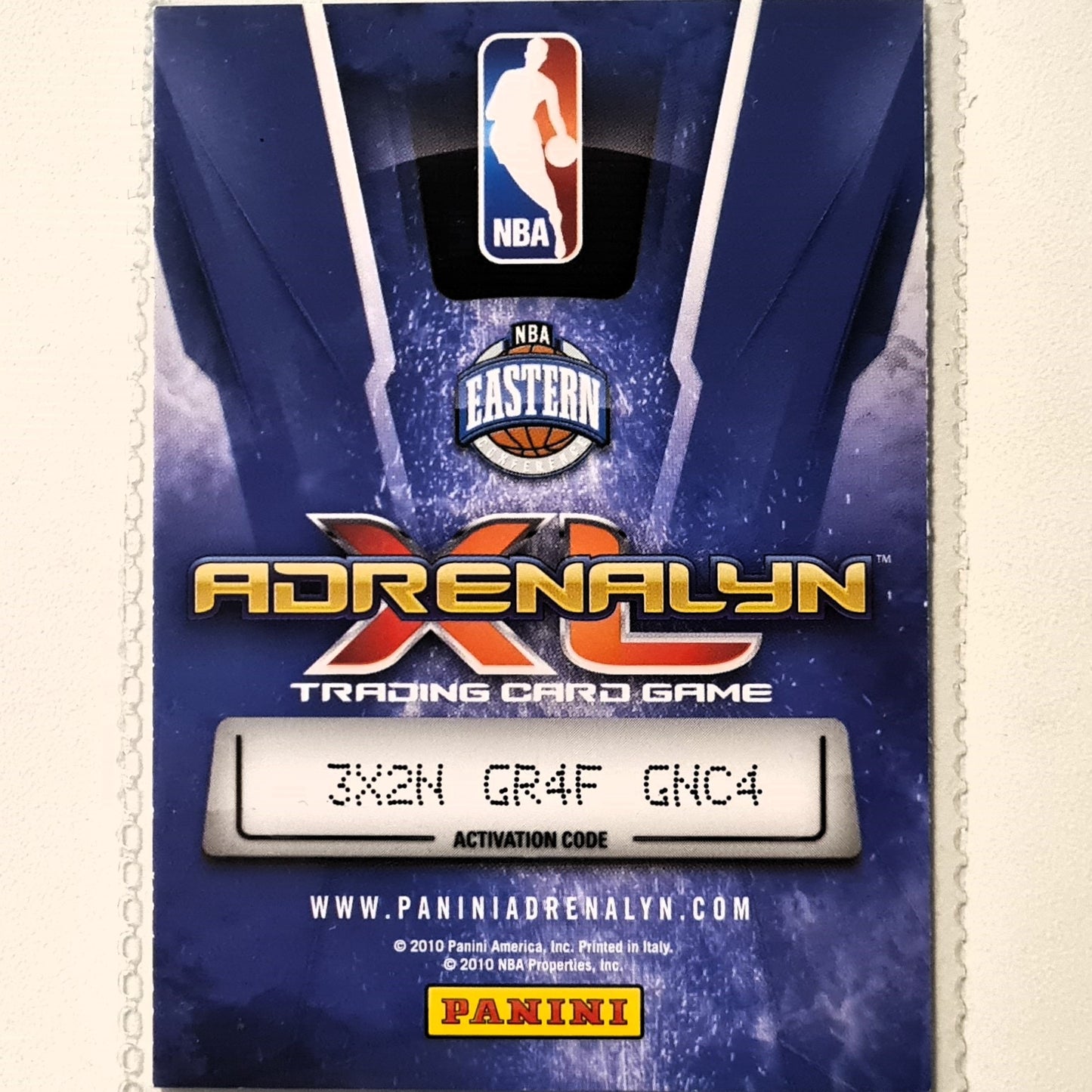 John Wall 2010-11 Panini Adrenalyn XL Rookie RC #296 NBA Basketball Washington Wizards very good sleeved
