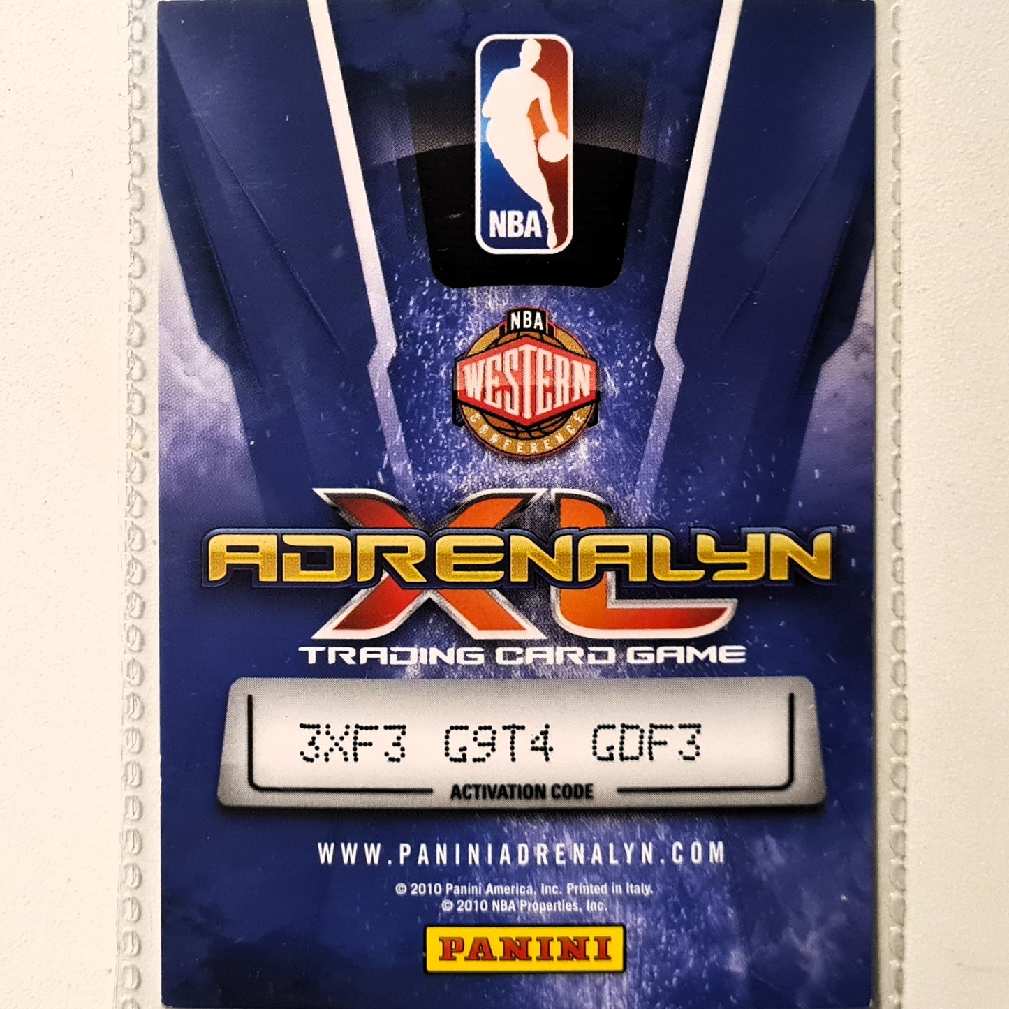 James Harden 2010-11 Panini Adrenalyn XL Special Hologram Rookie RC S18 NBA Basketball Oklahoma City Thunder very good sleeved