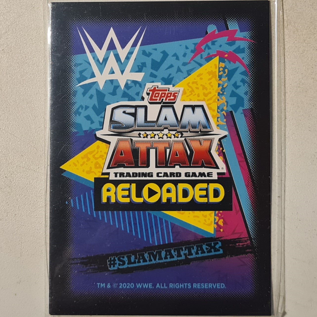 Finn Balor 2020 Topps slam attax reloaded finishers Holo #324 WWE Wrestling Excellent
