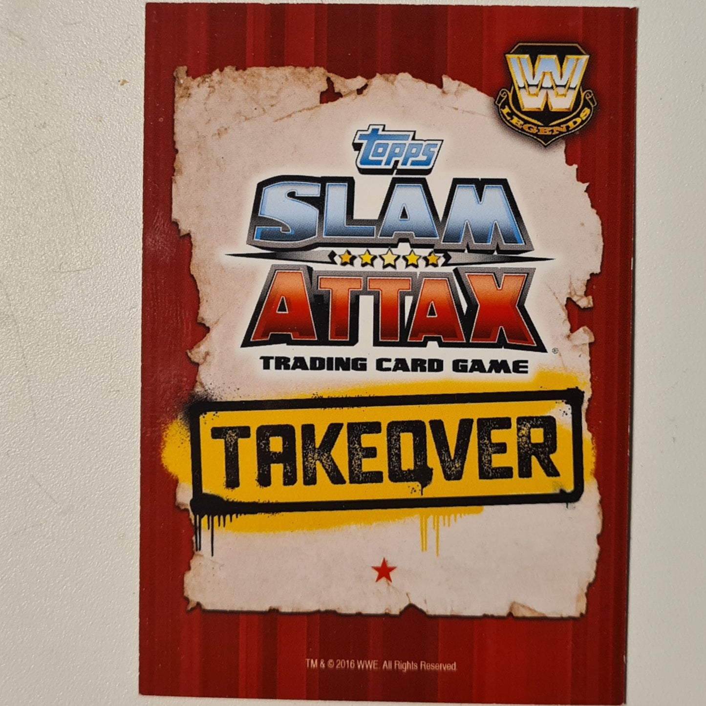 Jimmy Hart 2016 Topps slam attax takeover WWF Legends #244 Wrestling very good sleeved