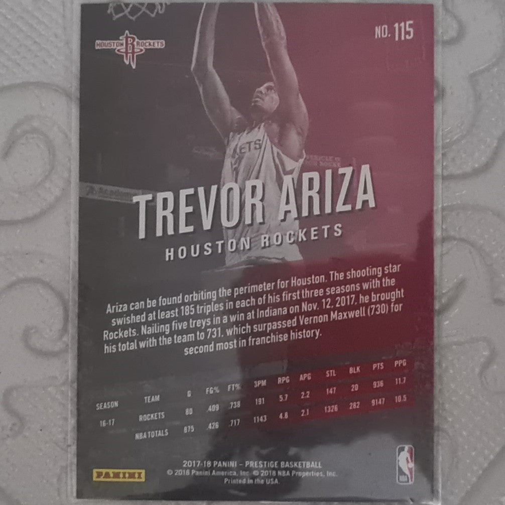 Trevor Ariza 2017-18 Panini Prestige #115 NBA Basketball Houston Rockets Excellent+ sleeved