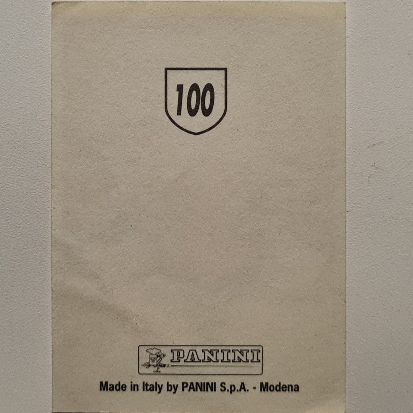 Steve Mc Manaman 1996 Panini Euro 96 Rookie sticker #100 good unused example