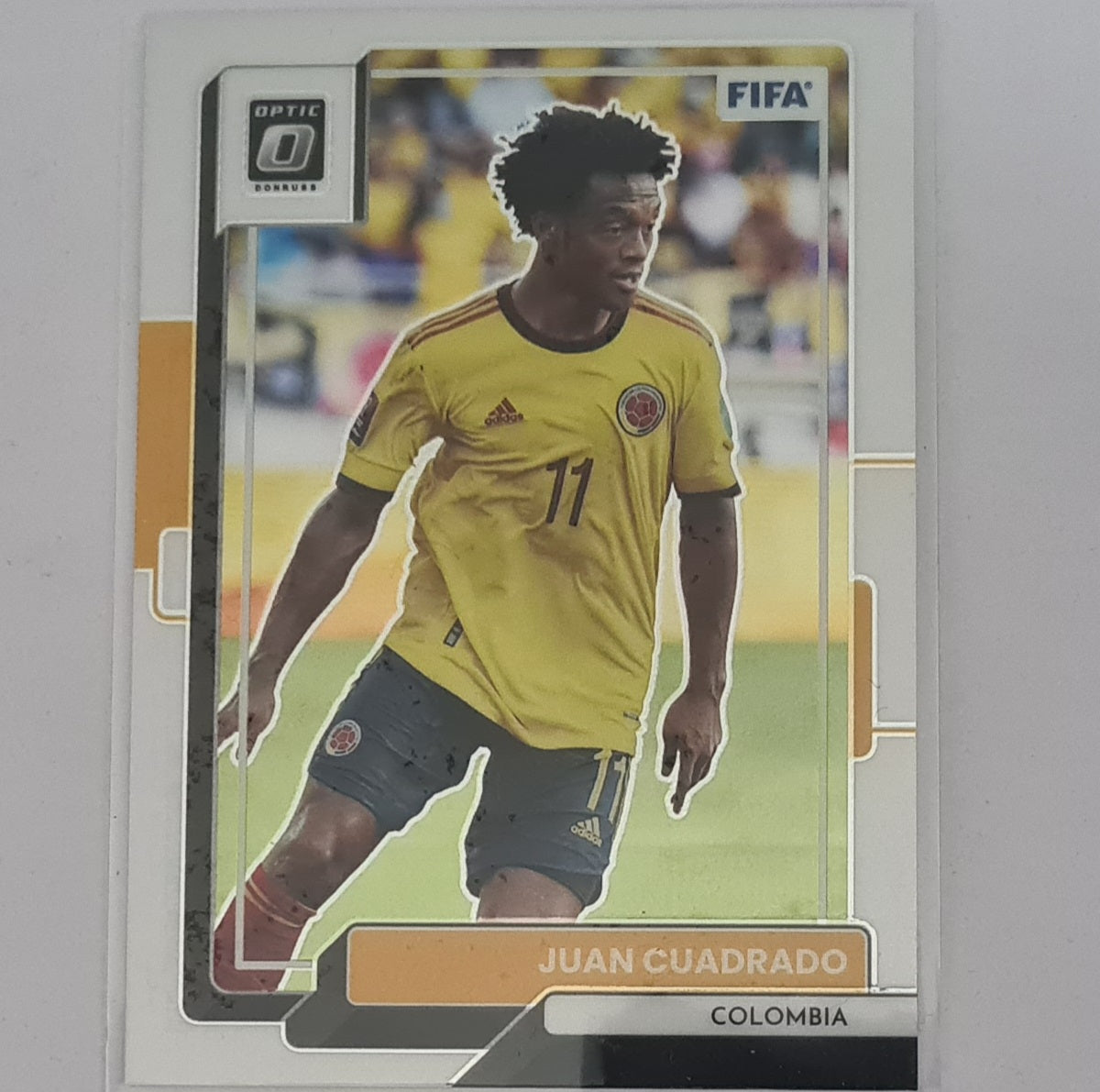 Juan Cuadrado 2022-23 Panini Donruss Optic Soccer prizm #148 Football Columbia mint sleeved