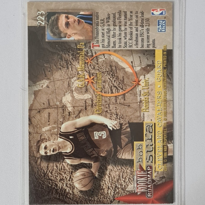 Bob Sura 1996 Skybox Rookie RC #223 NBA Basketball Cleveland Cavaliers Excellent sleeved