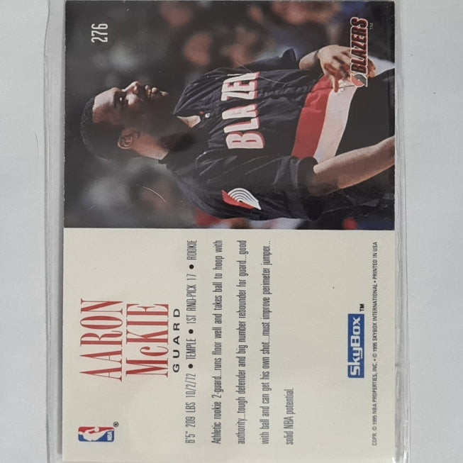 Aaron McKie 1995 Skybox 94-95 Rookie #226 NBA Basketball Portland Trail Blazers Excellent