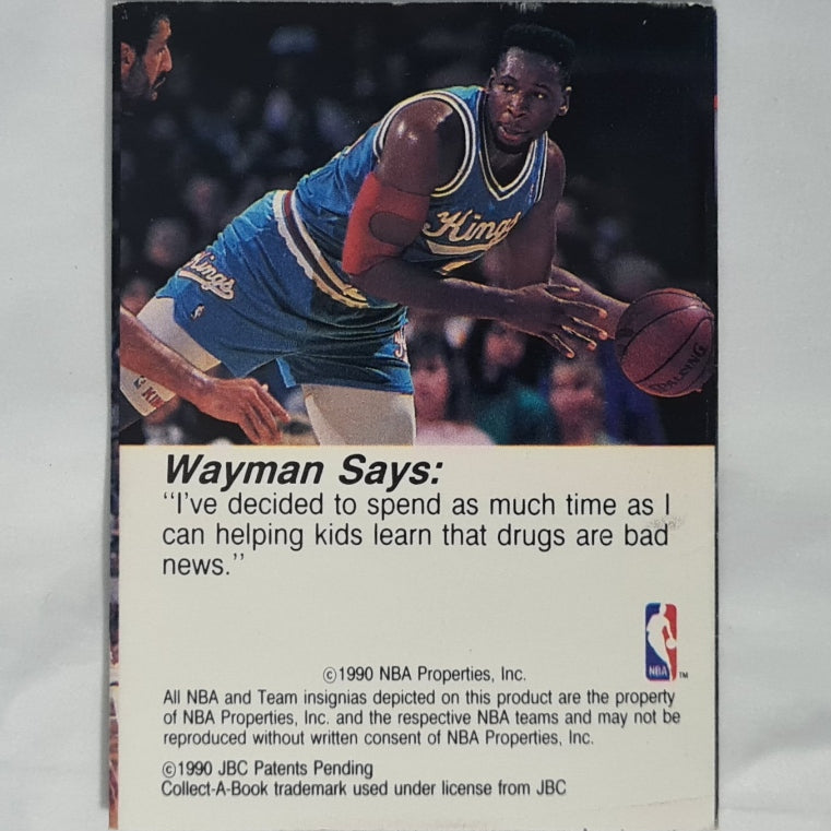 Wayman Tisdale 1990 NBA Hoops collect a books NBA Basketball Sacramento Kings good + sleeved