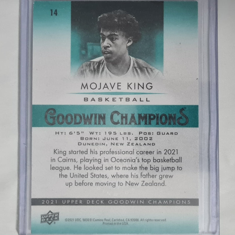 Mojave King 2021 Upper-Deck Goodwin Champions #14 NBA Basketball EX-MINT