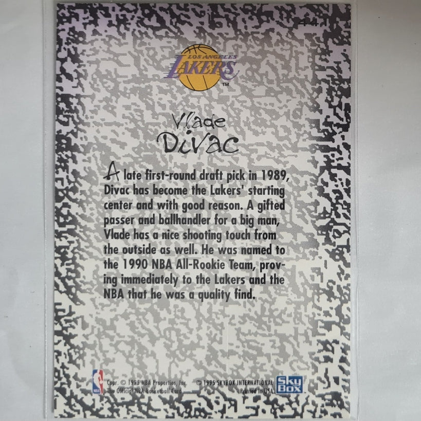 Vlade Divac 1995 Skybox NBA Hoops Goldmine NBA Basketball LA Lakers Excellent Sleeved