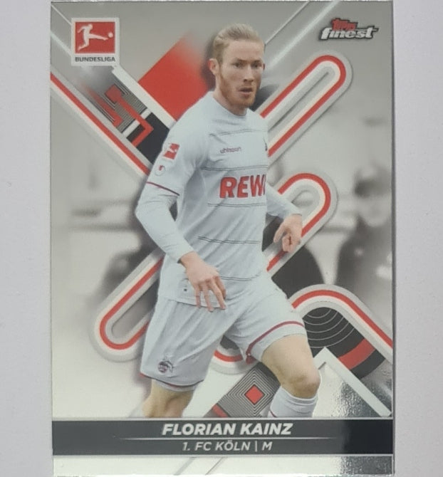 Florian Kainz 2022 Topps Finest Bundesliga soccer #87 Football FC Koln Excellent/mint sleeved