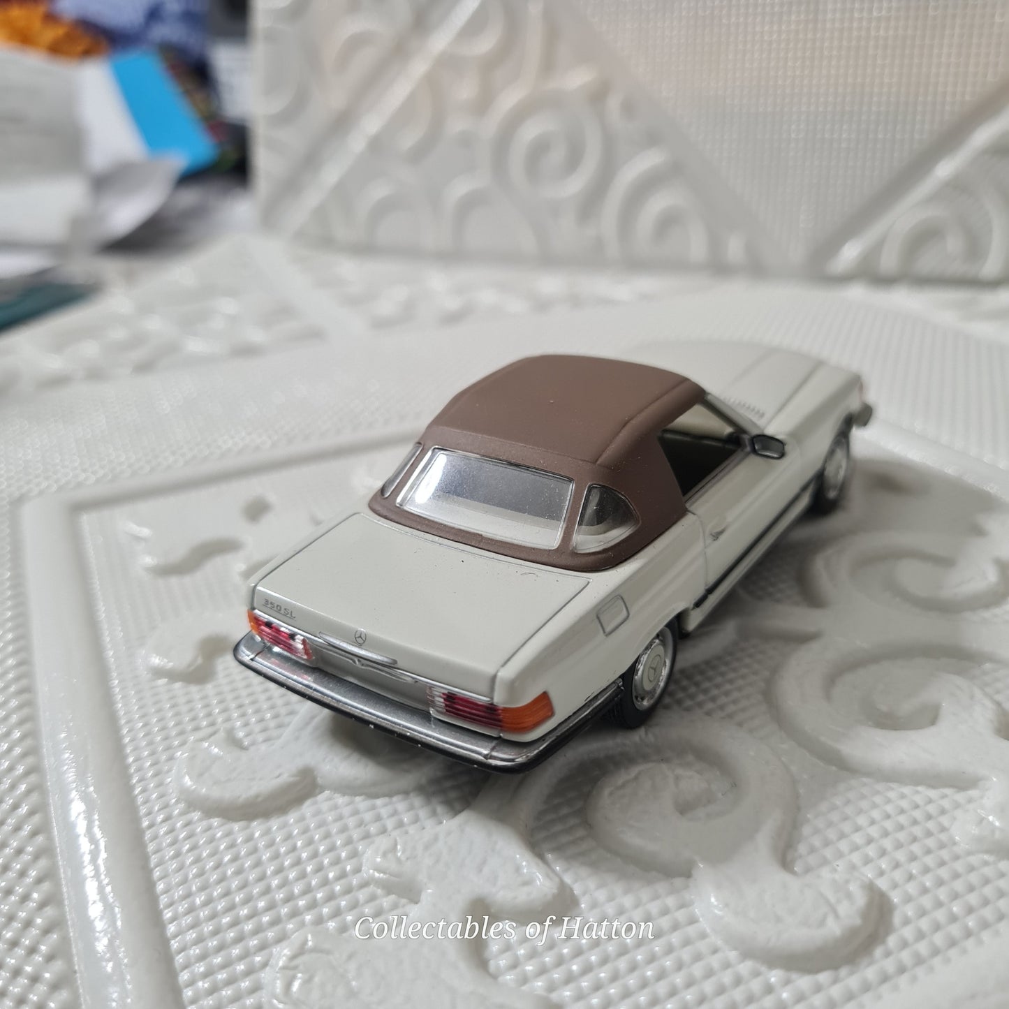 Minichamps 1:43 1970-89 Mercedes-Benz 350 SL Cabriolet soft top closed Loose ex+
