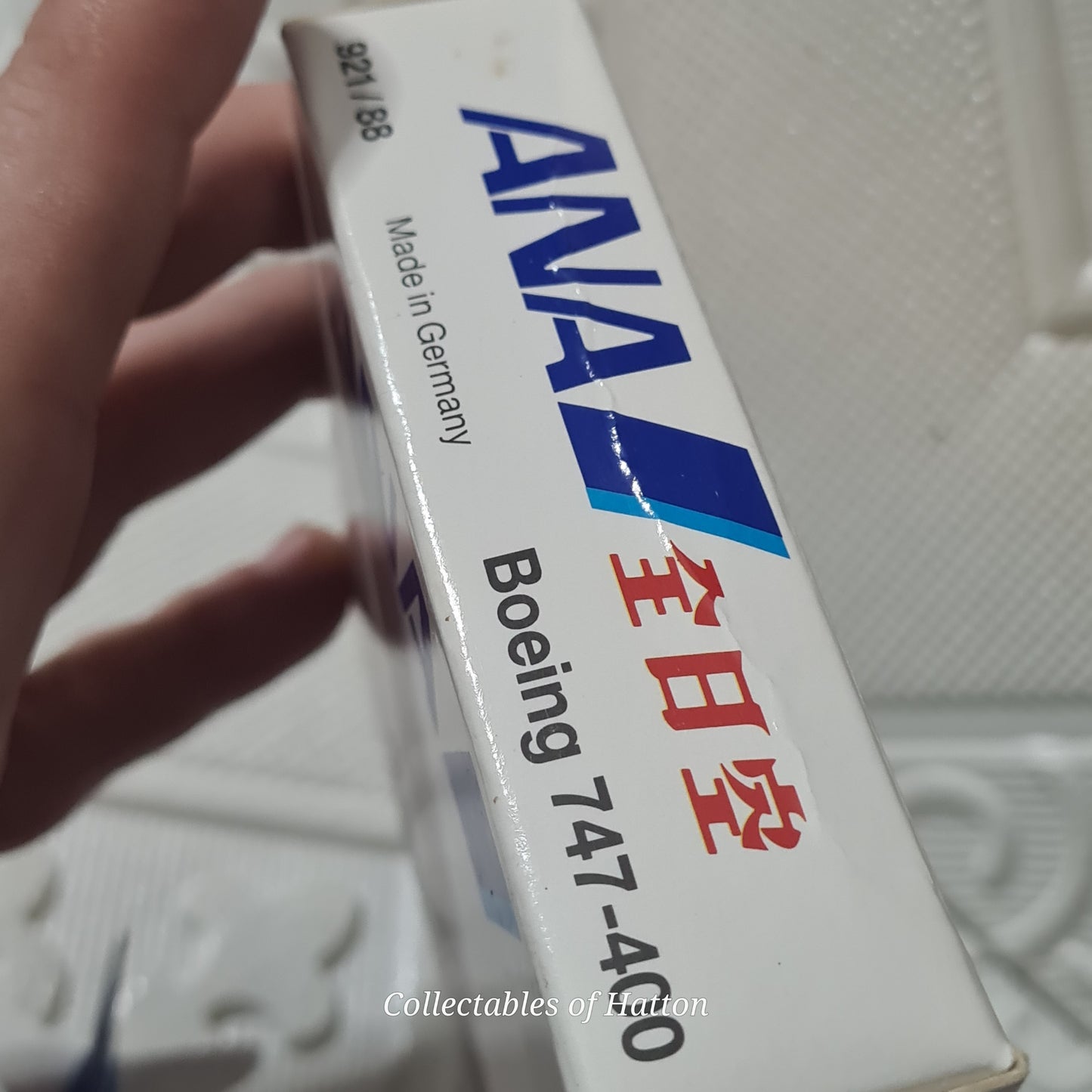 Schabak 1:600 Boeing 747-400 ANA All Nippin Airways diecast plane boxed made in Germany boxed 921/88