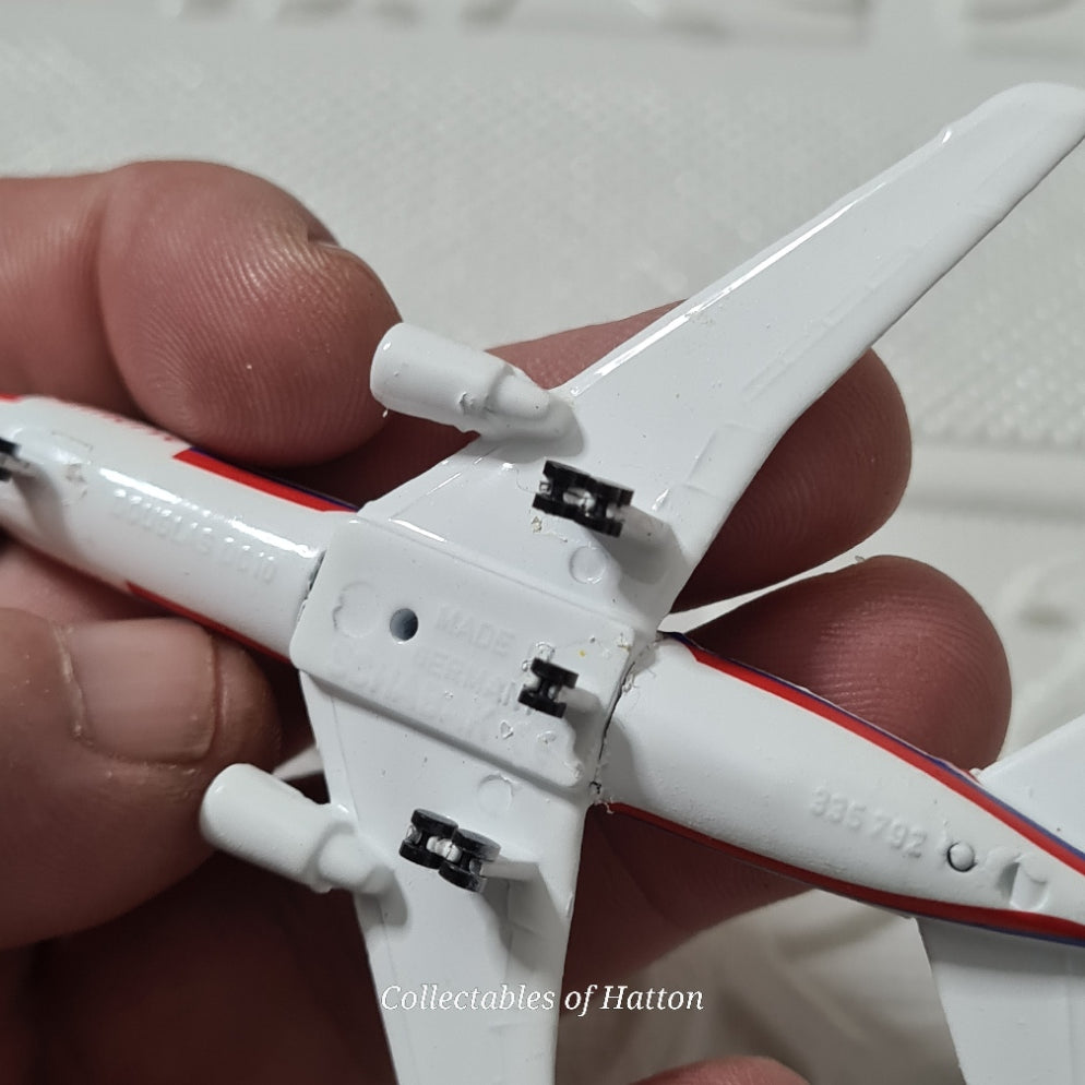 Schabak 1:600 Douglas DC-10 Minerve rare diecast plane boxed made in Germany boxed 902/135