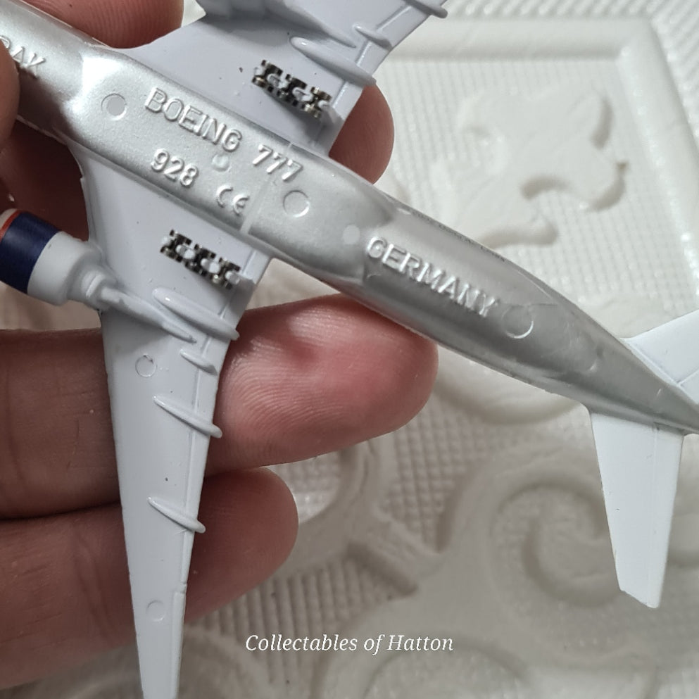 Schabak 1:600 Boeing 777-200 Delta airlines Germany diecast plane boxed 928/2tc