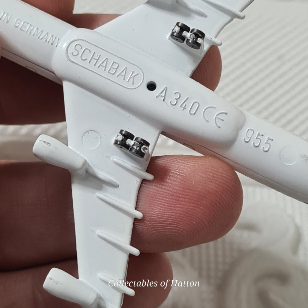 Schabak 1:600 Airbus A-340 Air France Germany diecast plane boxed 955/3