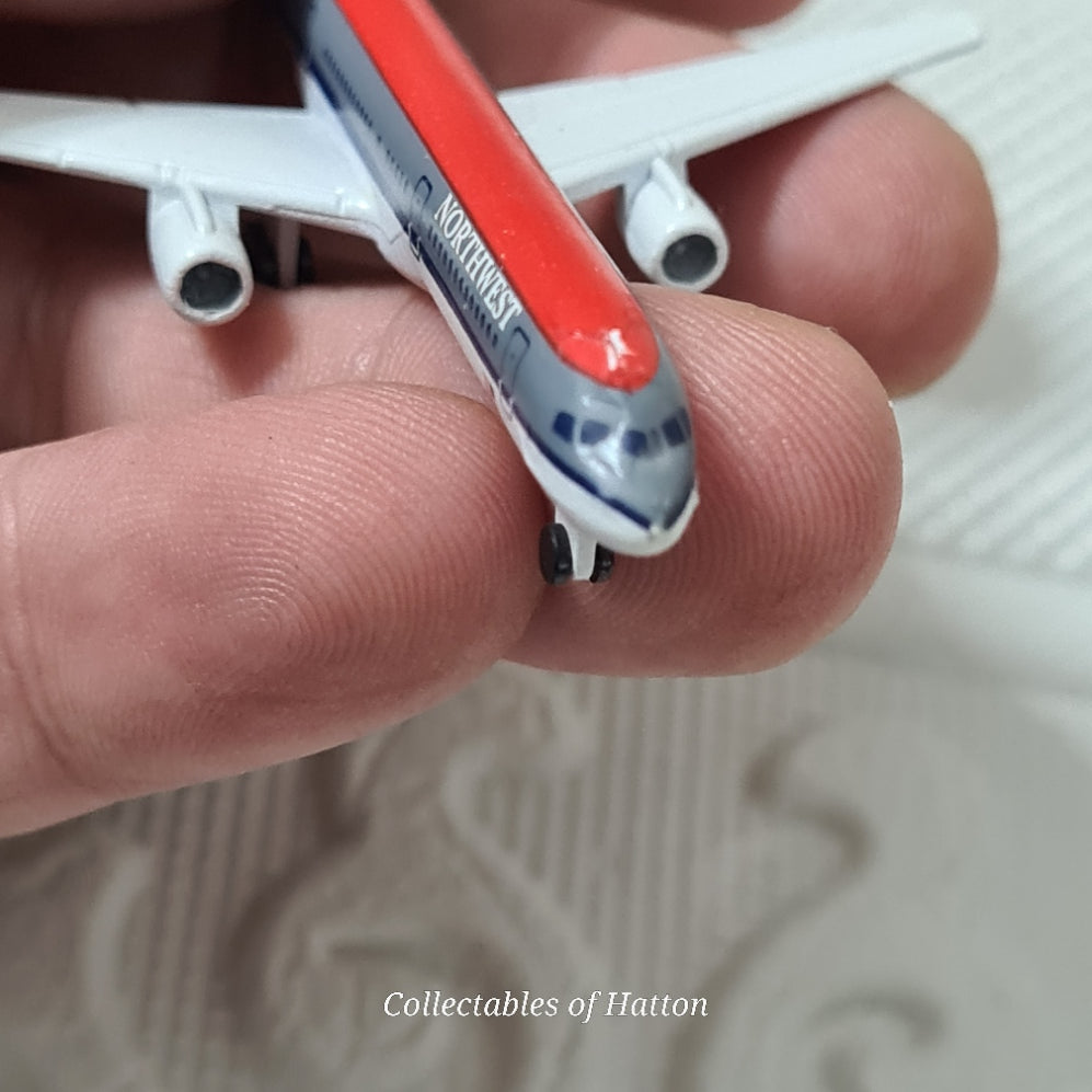 Schabak 1:600 Boeing 757 Northwest airlines Germany diecast plane boxed 908/37