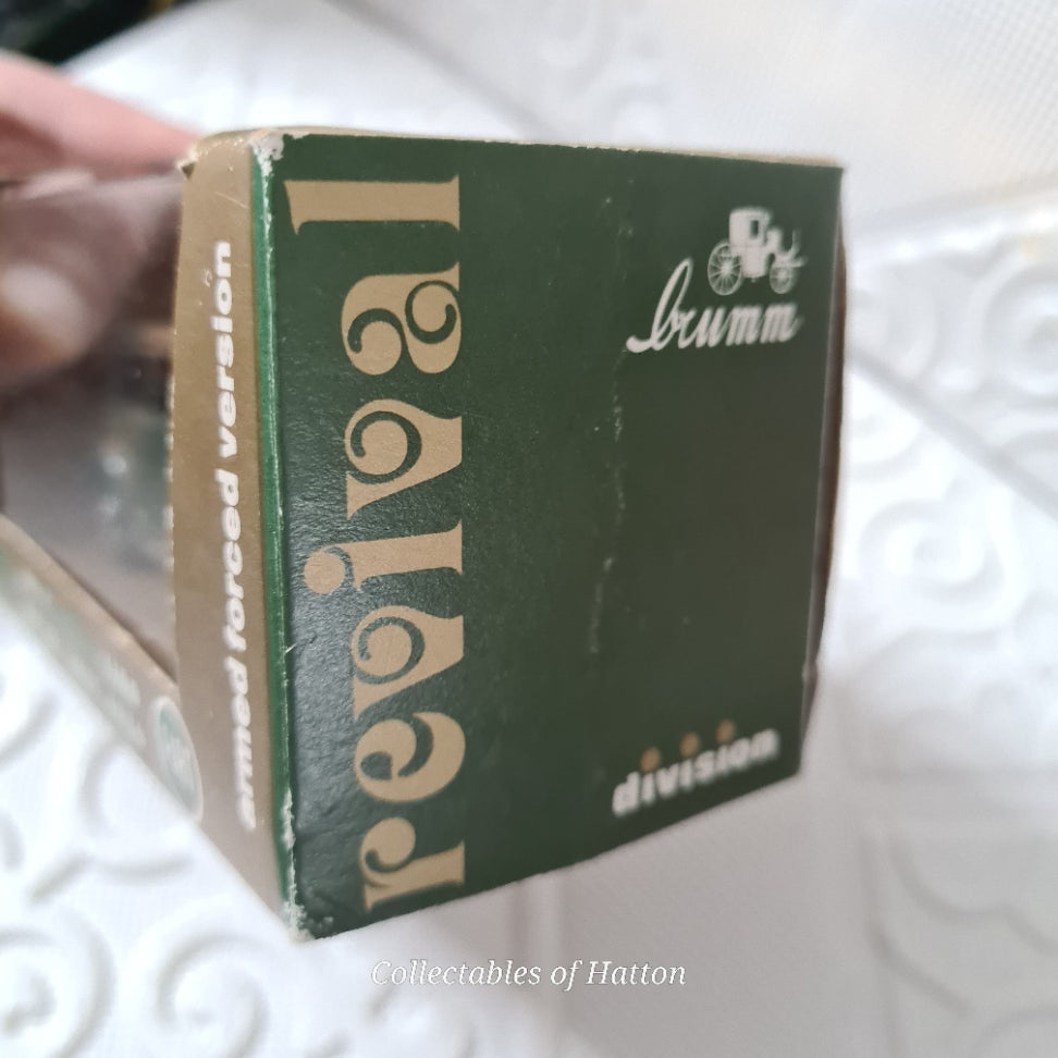 Brumm R34 Fiat 508c Berlina 1100 1937-39 military armed forces car boxed