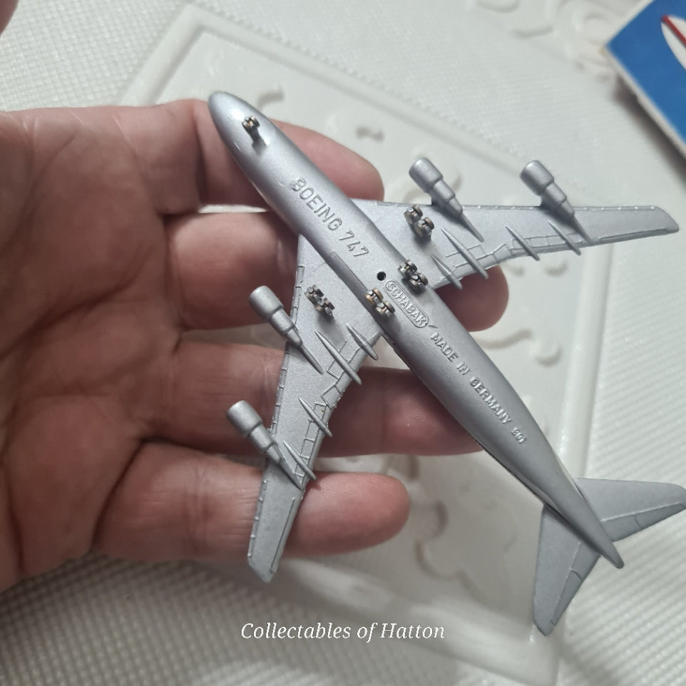 Schabak 1:600 Boeing 747-300 Sud Japan Air Lines JAL Germany diecast plane boxed 901/11b