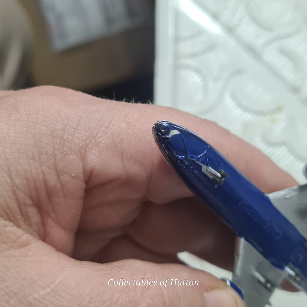 Schabak 1:600 Boeing 747-400 generic issue Germany diecast plane boxed 921/33