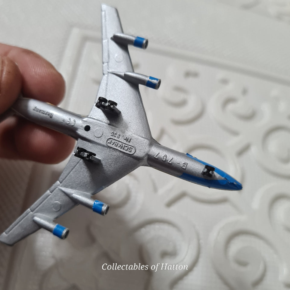 Schabak 1:600 Boeing 707 united states America air force one Ronald Reagan Germany diecast plane boxed 935/86