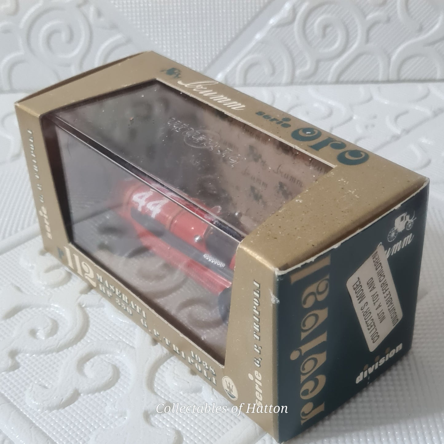Brumm R112 1:43 Maserati 1938 tripoli GP #44 racing car perfect boxed