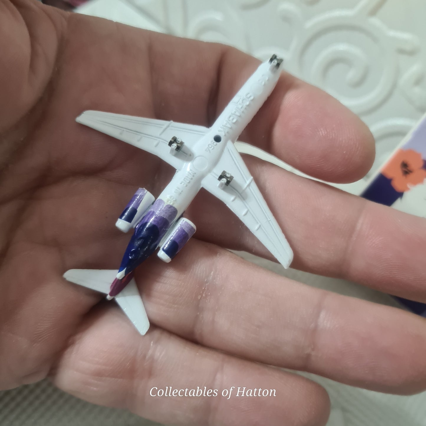 Schabak 1:600 Boeing 717 Hawaiian Germany diecast plane boxed 964/121