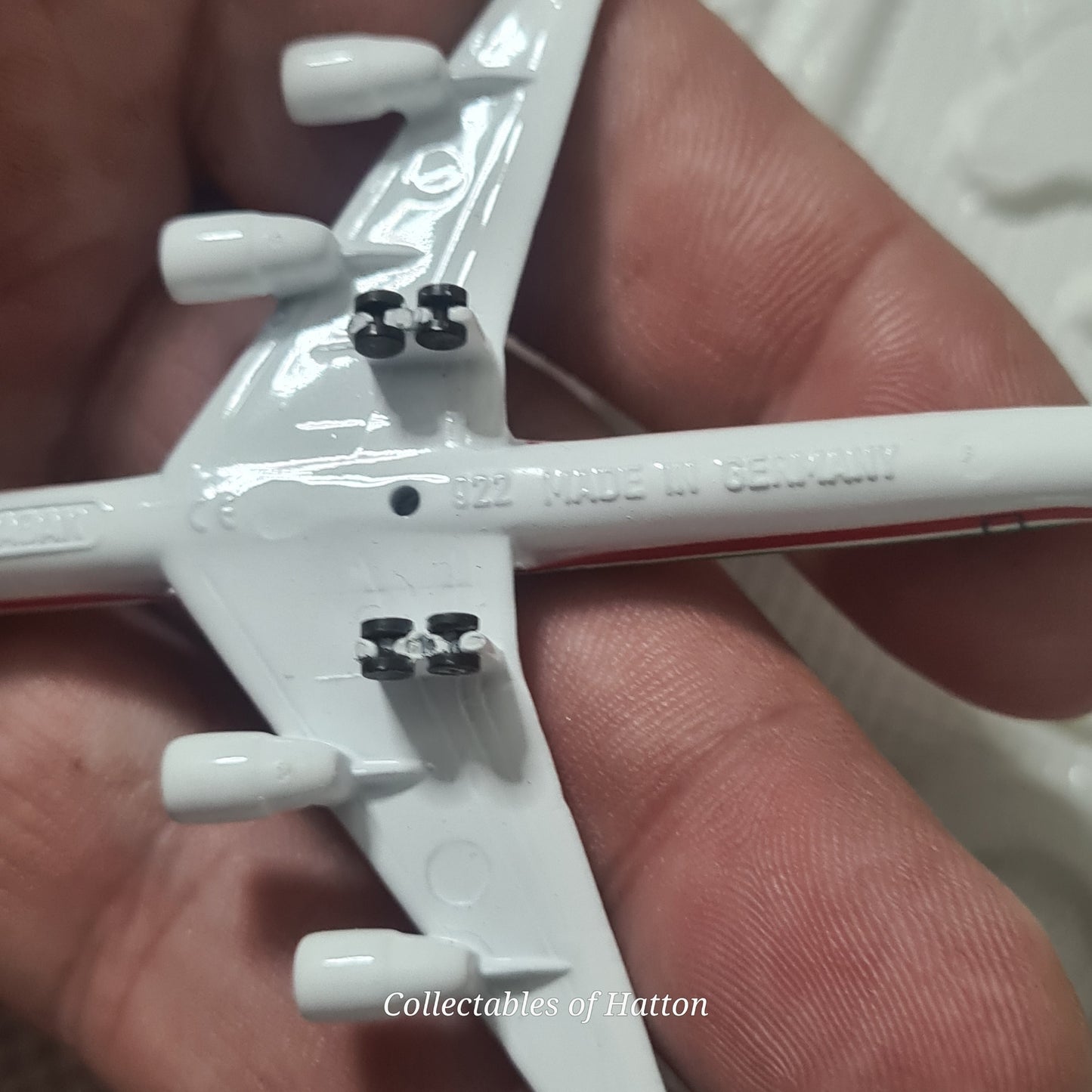 Schabak 1:600 Douglas DC-8 Emery Worldwide Germany diecast plane boxed 922-41