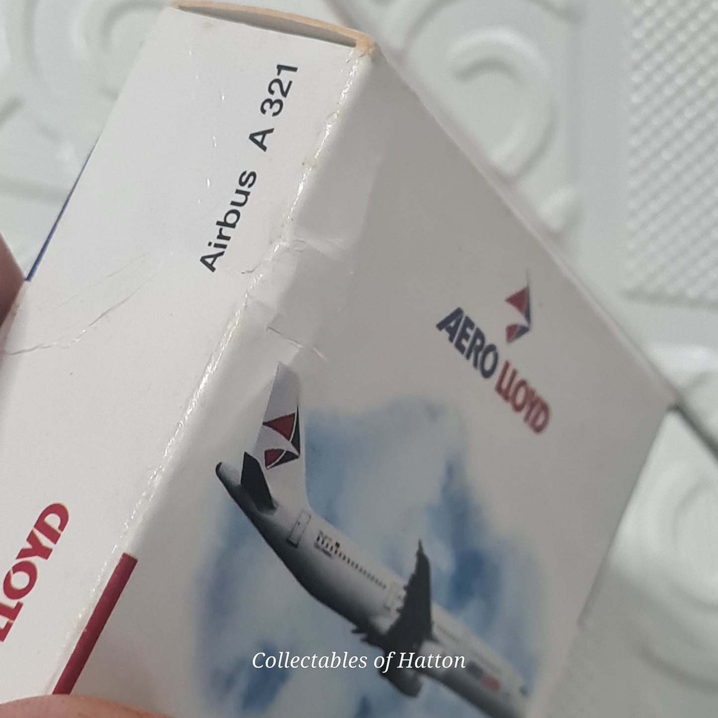 Schabak 1:600 Airbus A-321 Aero Lloyd Germany diecast plane boxed 956/61