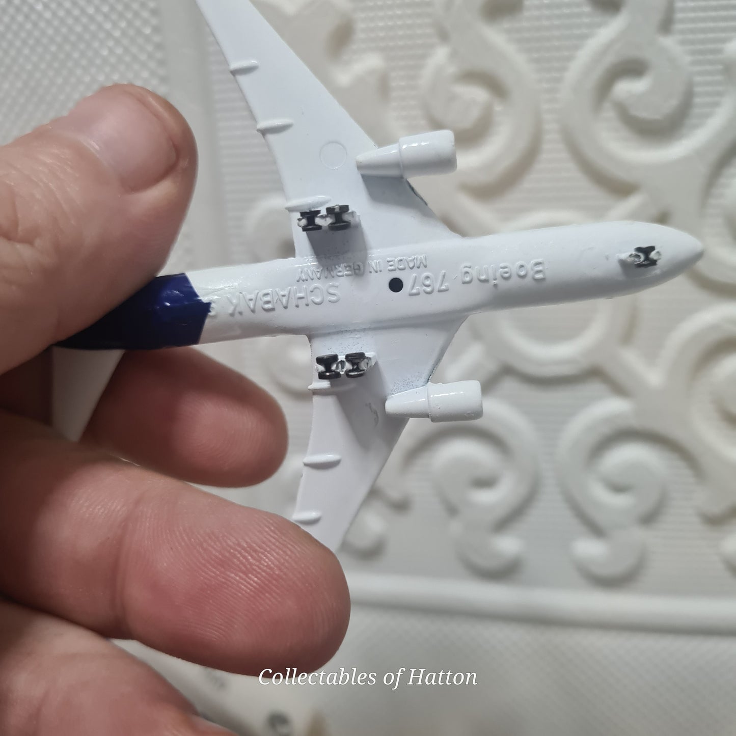 Schabak 1:600 Boeing 767-200 Malev Hungarian Airlines Germany diecast plane boxed 907/103