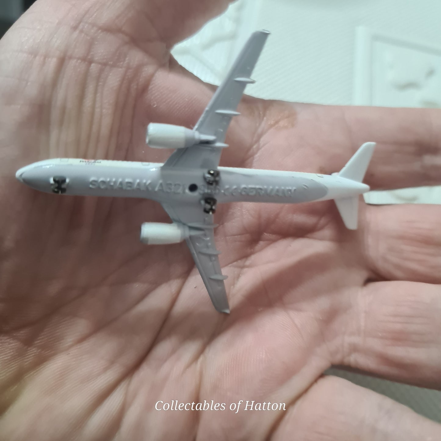 Schabak 1:600 Airbus A-321 Air Macau Germany diecast plane boxed 956/54