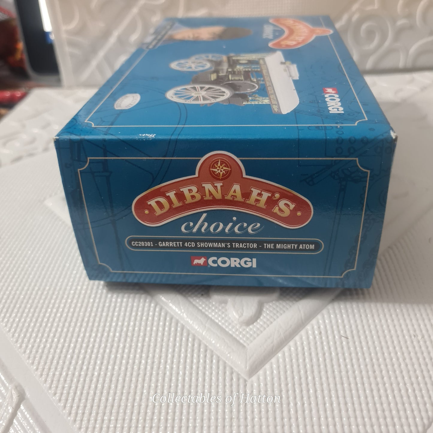Corgi CC20301 Dibnah's Choice Garrett 4CD Showmans tractor the mighty atom mint boxed