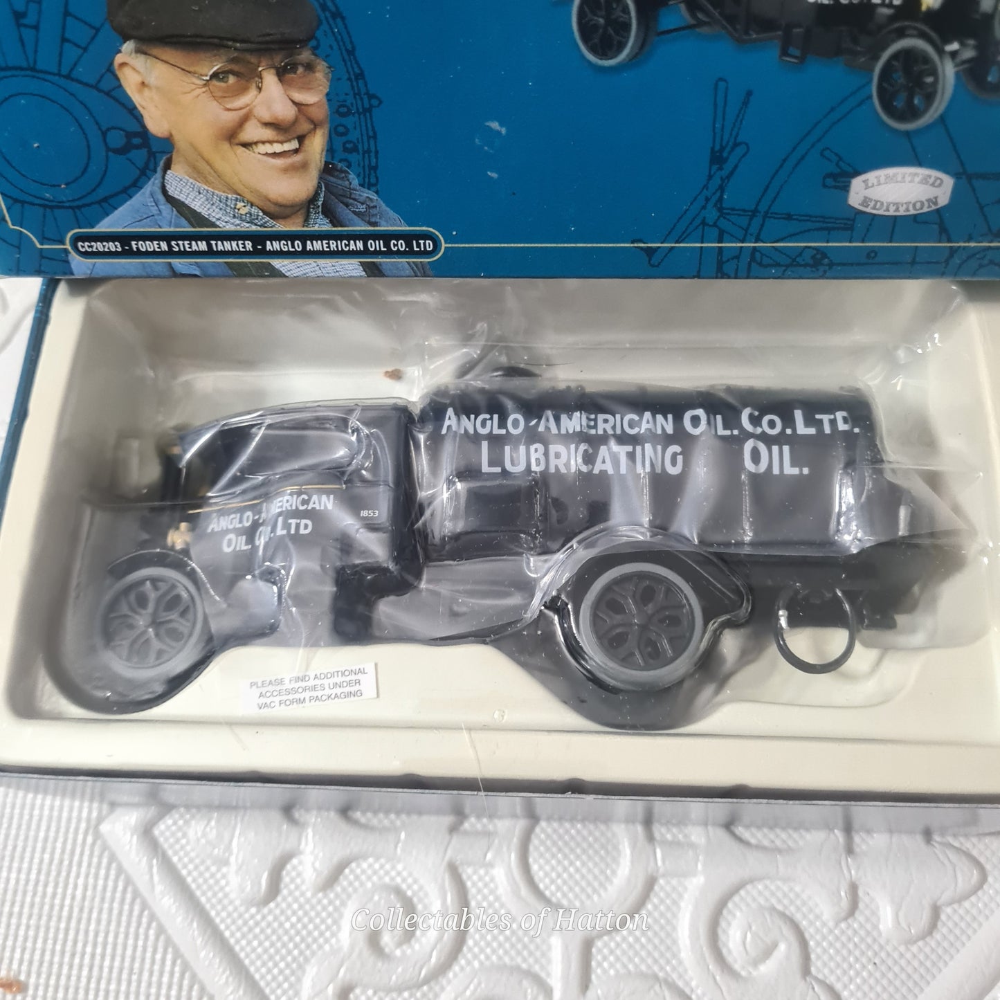 Corgi CC20203 Dibnah's Choice Foden Steam Tanker Anglo American Oil mint boxed