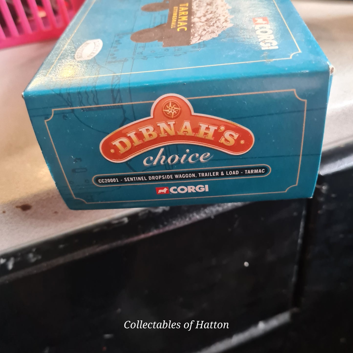 Corgi Dibnah's Choice CC20001 1:50 Sentinel Dropside wagon trailer load Tarmac mint boxed
