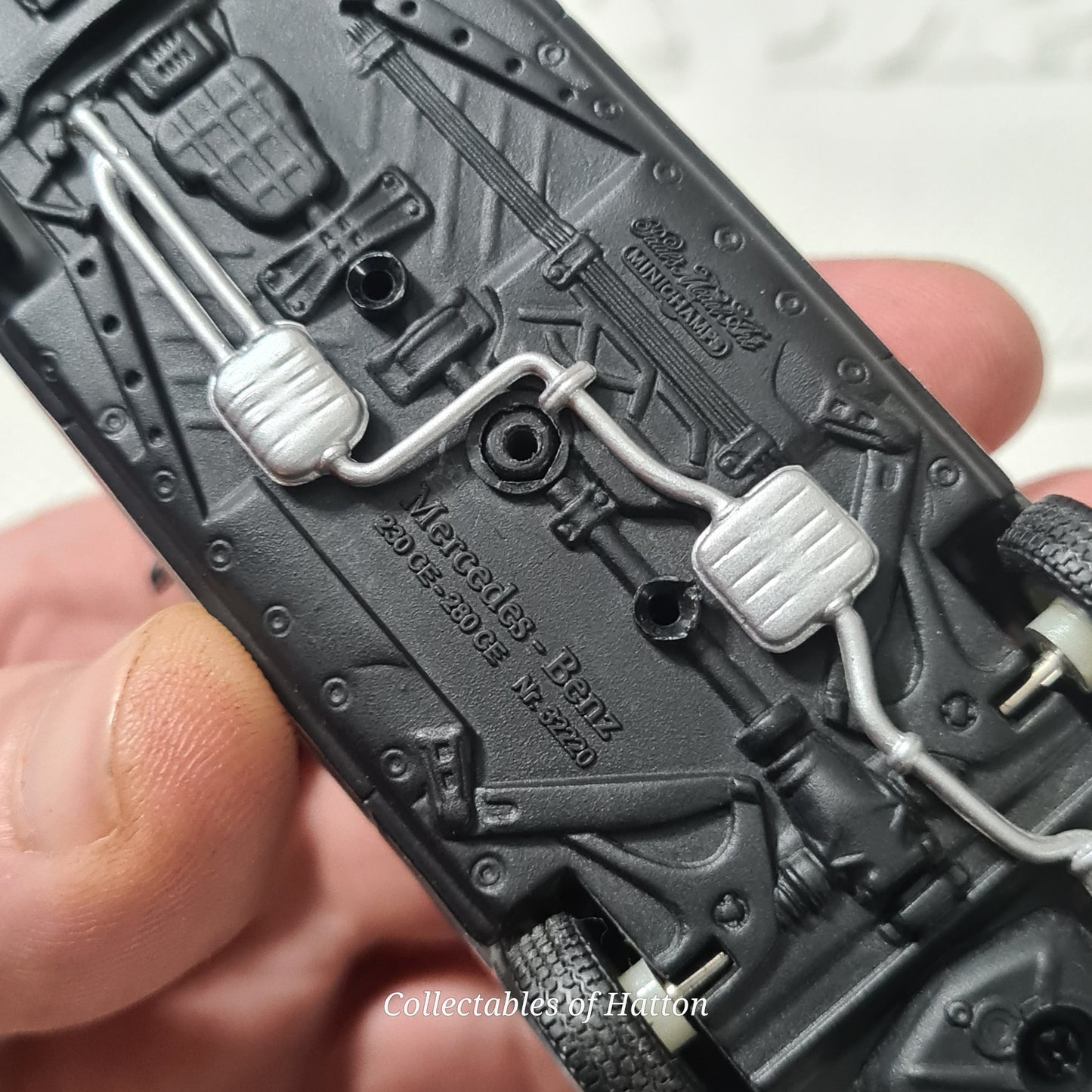 Minichamps 1:43 Mercedes-Benz W123 C123 280ce 230ce silver coupe loose excellent